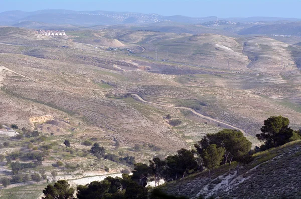 Judaean 砂漠の Landscap — ストック写真