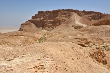 Masada stronghold - Israel clipart
