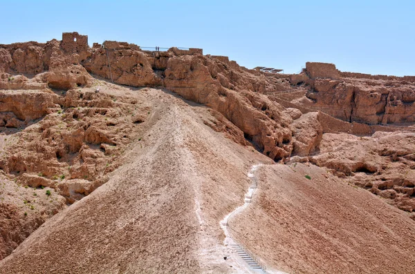 Twierdza Masada - Izrael — Zdjęcie stockowe