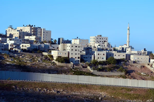 Die israelische Westbank-Barriere — Stockfoto