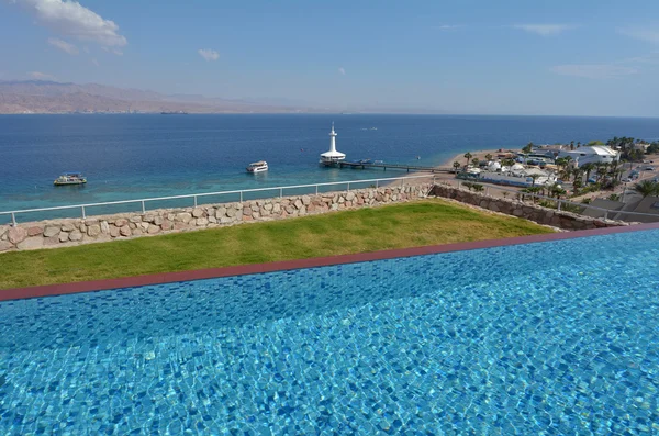 Aquarium de l'Observatoire sous-marin du monde des coraux à Eilat Israël — Photo