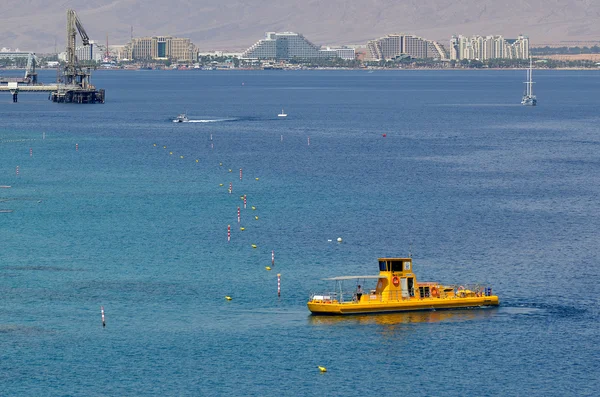 Eilat, 이스라엘에 산호 해변 자연 보호구 — 스톡 사진