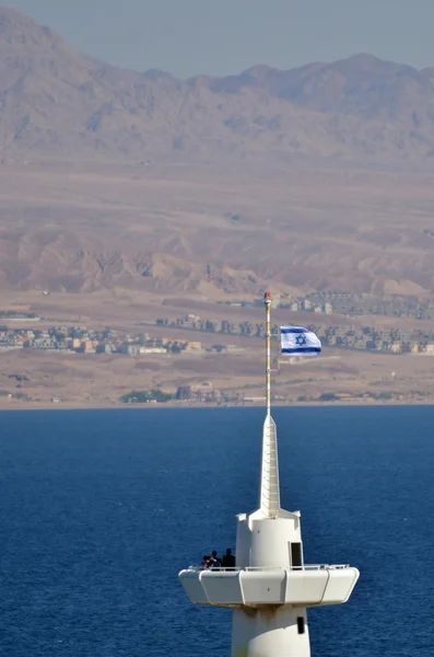 Mercan dünya sualtı Gözlemevi akvaryum eilat İsrail — Stok fotoğraf