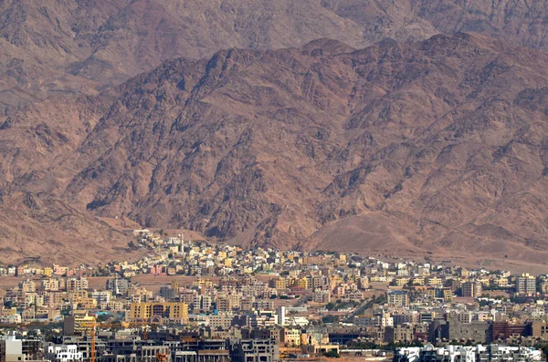 Aqaba stadsbilden jordan — Stockfoto