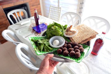 Fısıh seder tabağı - Yahudi tatil