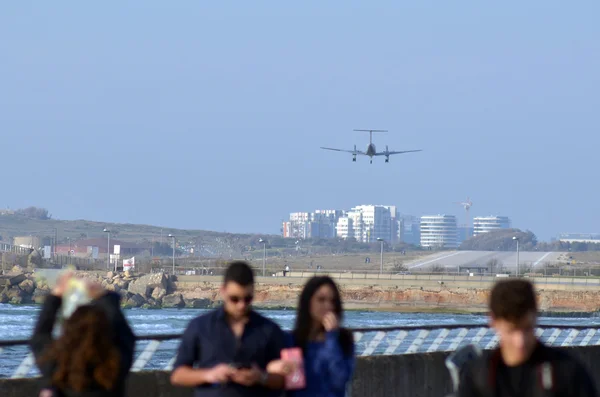 Sde Dov Airport in Tel Aviv - Israel — Stock Photo, Image