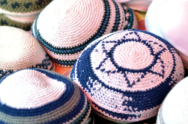 Jewish head cover kippah — 스톡 사진