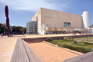 tel aviv - İsrail Habima meydanda