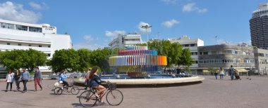 ateş ve su çeşme, tel aviv - İsrail