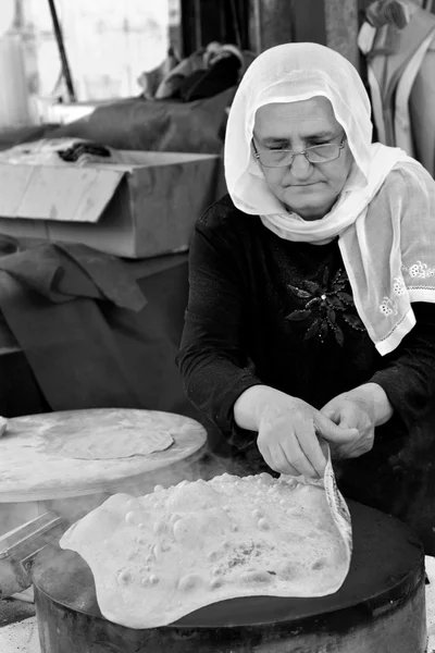 Taboon bread — Stock Photo, Image