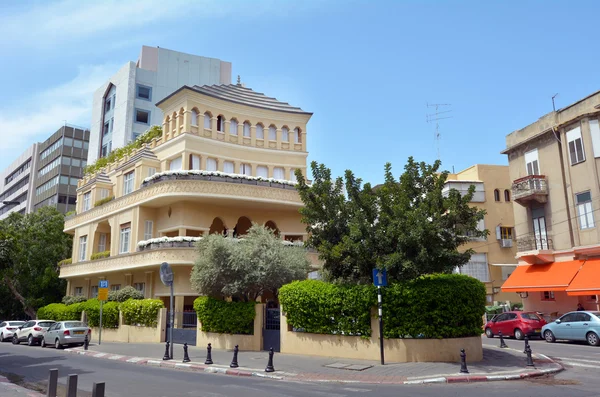 Pagoda будинок в Тель-Авіві - Ізраїль — стокове фото