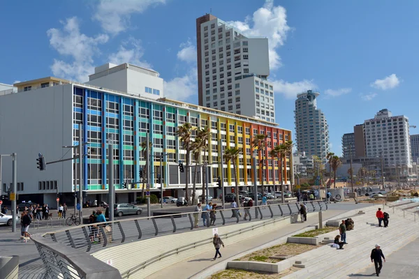 Tel Aviv promenade centre — Stock Photo, Image