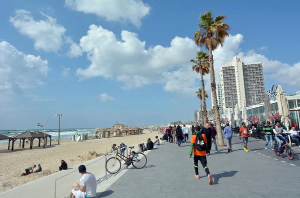Tel Aviv promenade centrum — Stockfoto