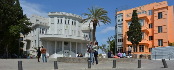 Plaza Bialik en Tel Aviv - Israel —  Fotos de Stock