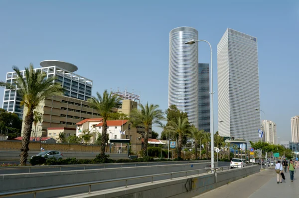 Azrieli center v tel Avivu — Stock fotografie