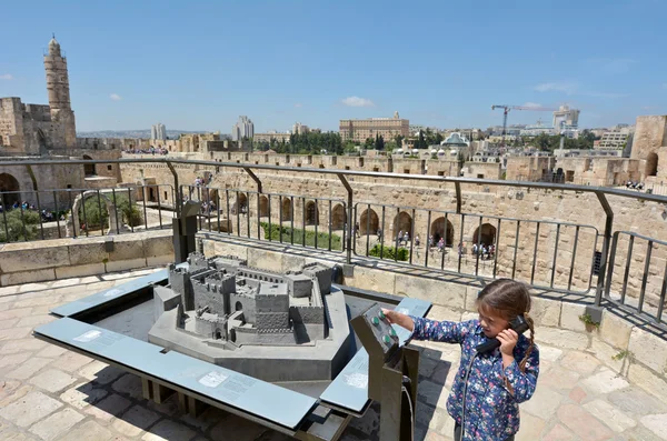 Turm der Zitadelle von David jerusalem - israel — Stockfoto