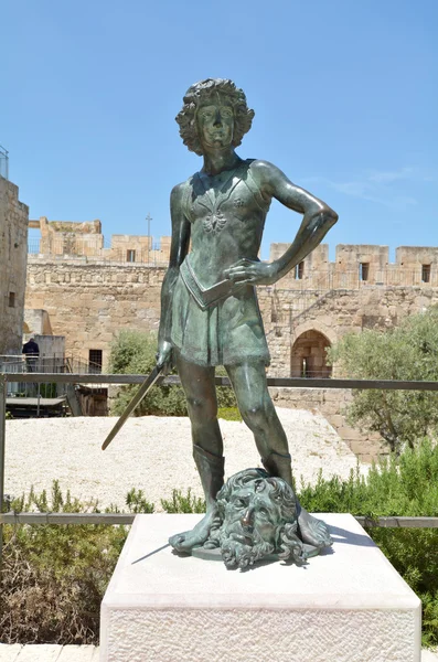 Turm der Zitadelle von David jerusalem - israel — Stockfoto