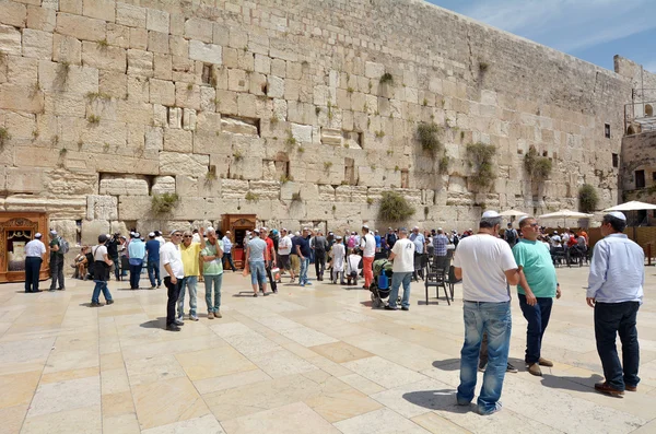 Muro Ocidental em Jerusalém Israel — Fotografia de Stock