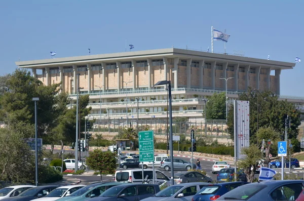 Edificio Del Parlamento Israeliano Gerusalemme Israele — Foto Stock