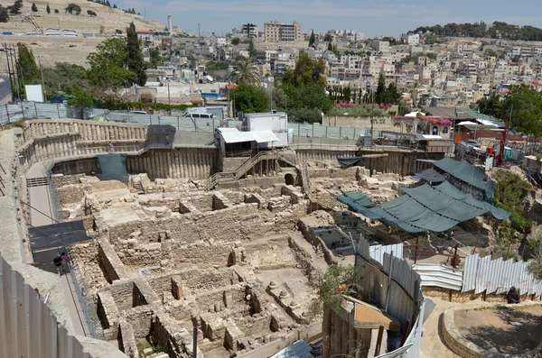 Stad van david in Jeruzalem - Israël — Stockfoto