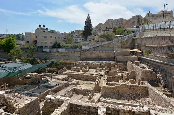 Місто Давида в Єрусалимі - Ізраїль — стокове фото