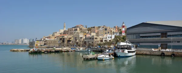 Oude haven van jaffa stad in tel aviv — Stockfoto