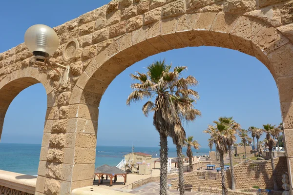 Jaffa strand in tel aviv — Stockfoto