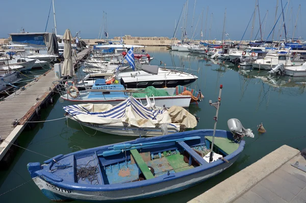 Alter jaffa stadthafen in tel aviv — Stockfoto