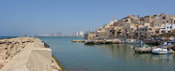 Oude haven van jaffa stad in tel aviv — Stockfoto