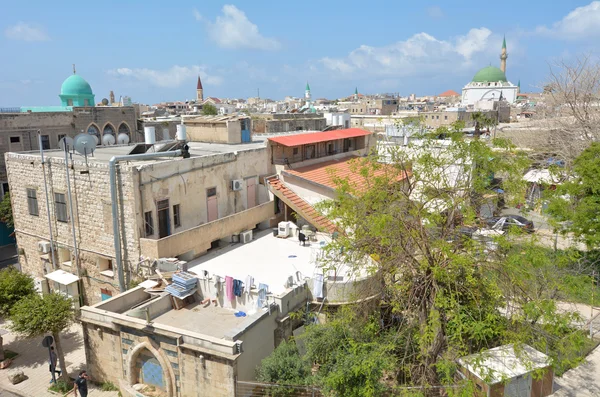 Acre Akko old city port skyline — Stock Photo, Image