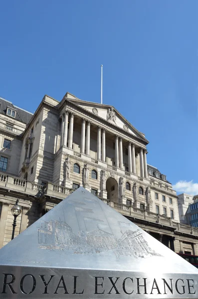 Londen Mei Piramide Van Uitwisseling Van 2015 Royal Tegen Bank — Stockfoto