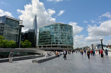 The Shard skyscraper tower in London - UK clipart