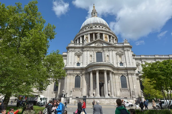 Katedrála svatého Pavla Londýn Velká Británie — Stock fotografie