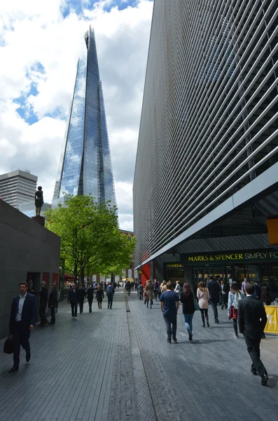 The Shard skyscraper tower in London - UK — Stock Photo, Image