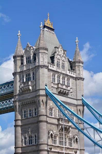 Тауэрский мост в Лондоне - Англия, Великобритания — стоковое фото