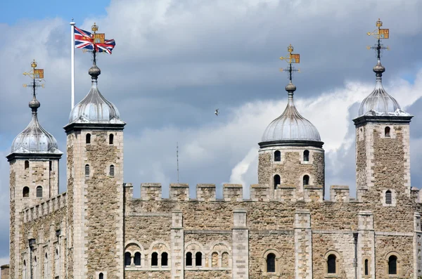 Tower of London w City of London - Londyn Uk — Zdjęcie stockowe