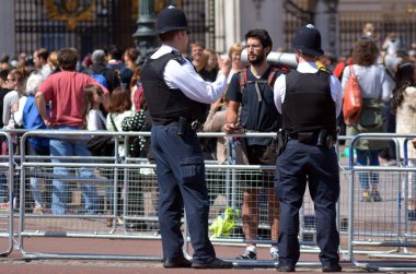 British police man