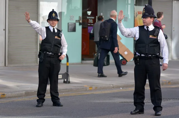 City of London Police  officers — Zdjęcie stockowe