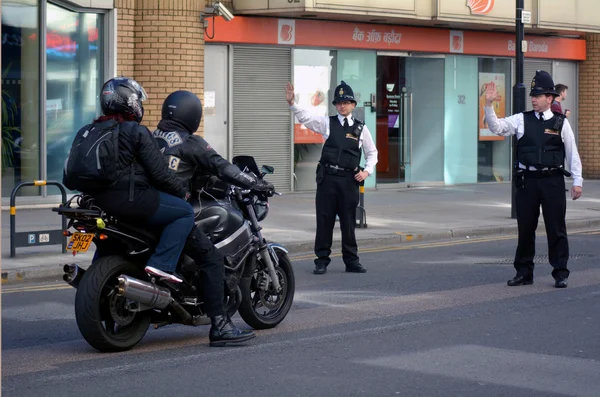 Офицеры полиции Лондона — стоковое фото