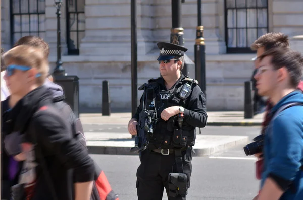 British police man — Zdjęcie stockowe
