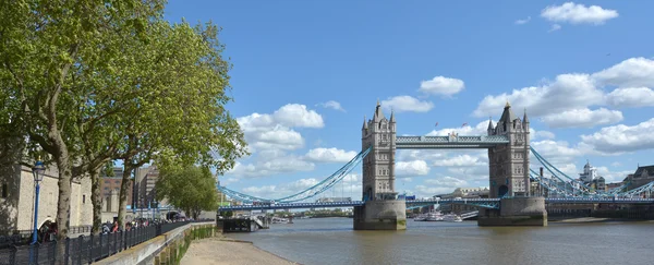 런던-영국 영국 타워 브릿지 — 스톡 사진