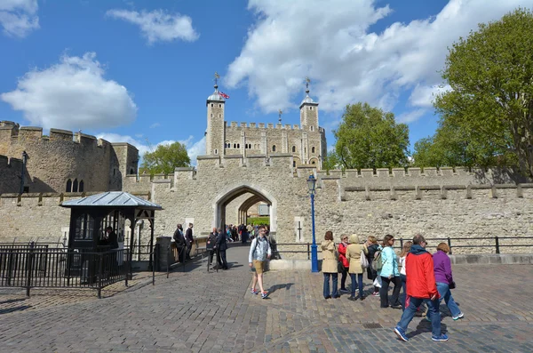 Tower of London w City of London - Londyn Uk — Zdjęcie stockowe