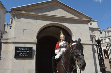 Mounted trooper of the Household Cavalry