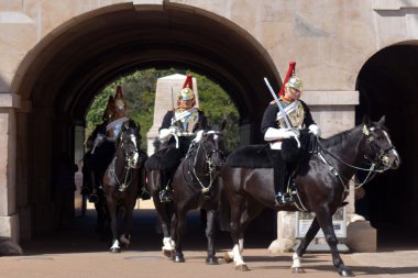 Mounted troopers of the Household Cavalry