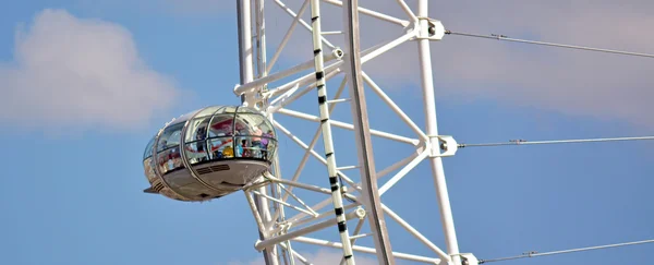 London Eye - Londra İngiltere — Stok fotoğraf