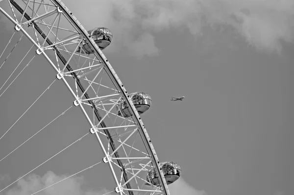 London Eye - Londyn Uk — Zdjęcie stockowe
