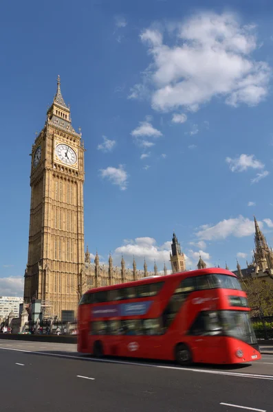 Big Ben tour de l'horloge sur Elizabeth Tower — Photo