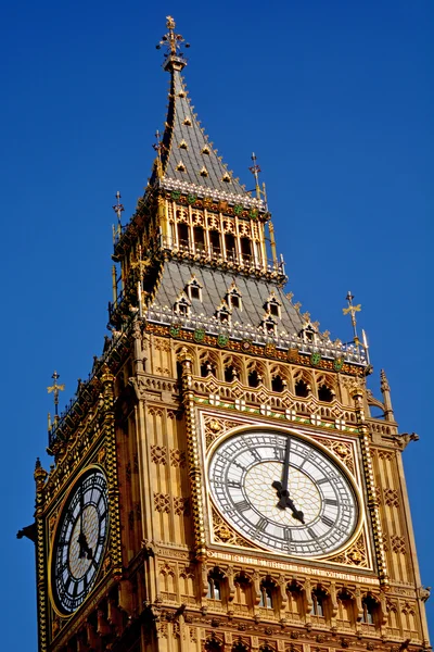Big Ben Torre dell'orologio Londra Regno Unito — Foto Stock