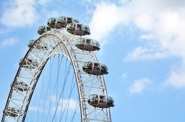 London Eye - Londyn Uk — Zdjęcie stockowe