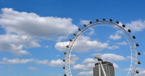 London Eye - Londýn Velká Británie — Stock fotografie